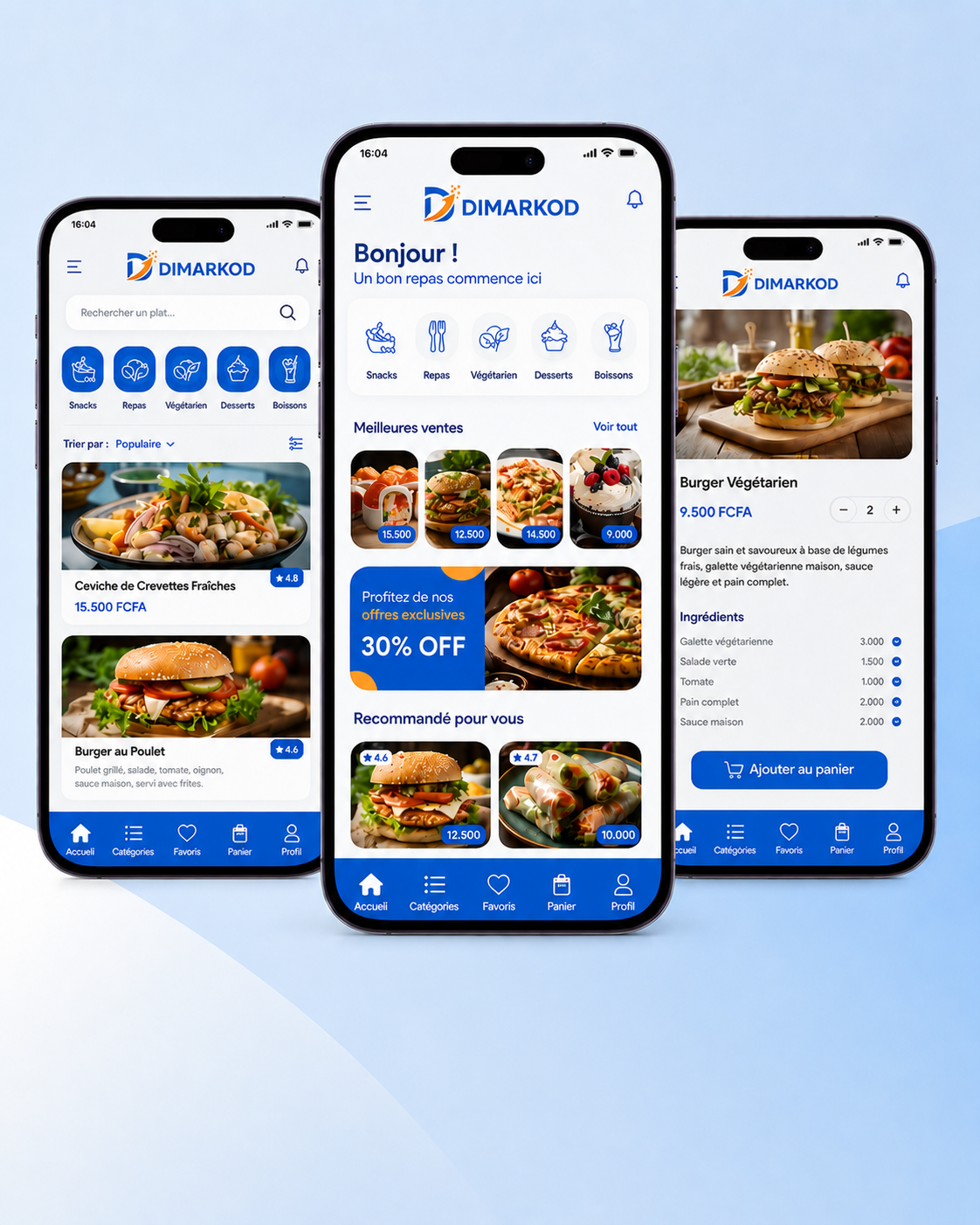 Applications Mobile et Web